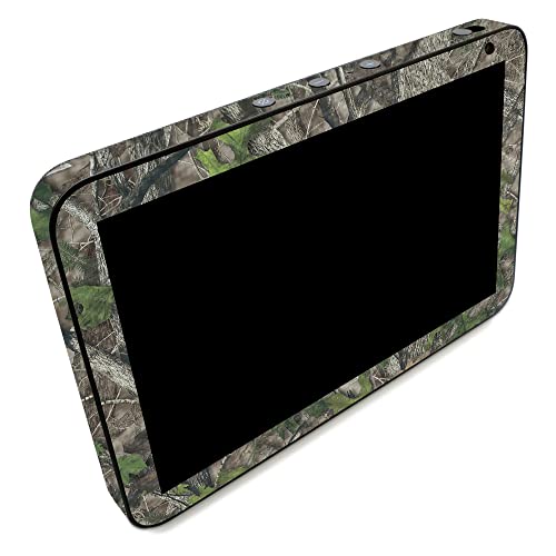 Image of MightySkins Carbon Fiber Skin Compatible with Amazon Echo Show 8 (Gen 2) - HTC Green | Protective, Durable Textured Carbon Fiber Finish | Easy to Apply | Made in The USA