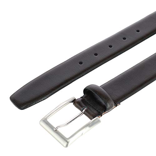 Trafalgar Italian Leather Dress Belt - 1 3/8 inches wide (35mm) - The Rafferty3