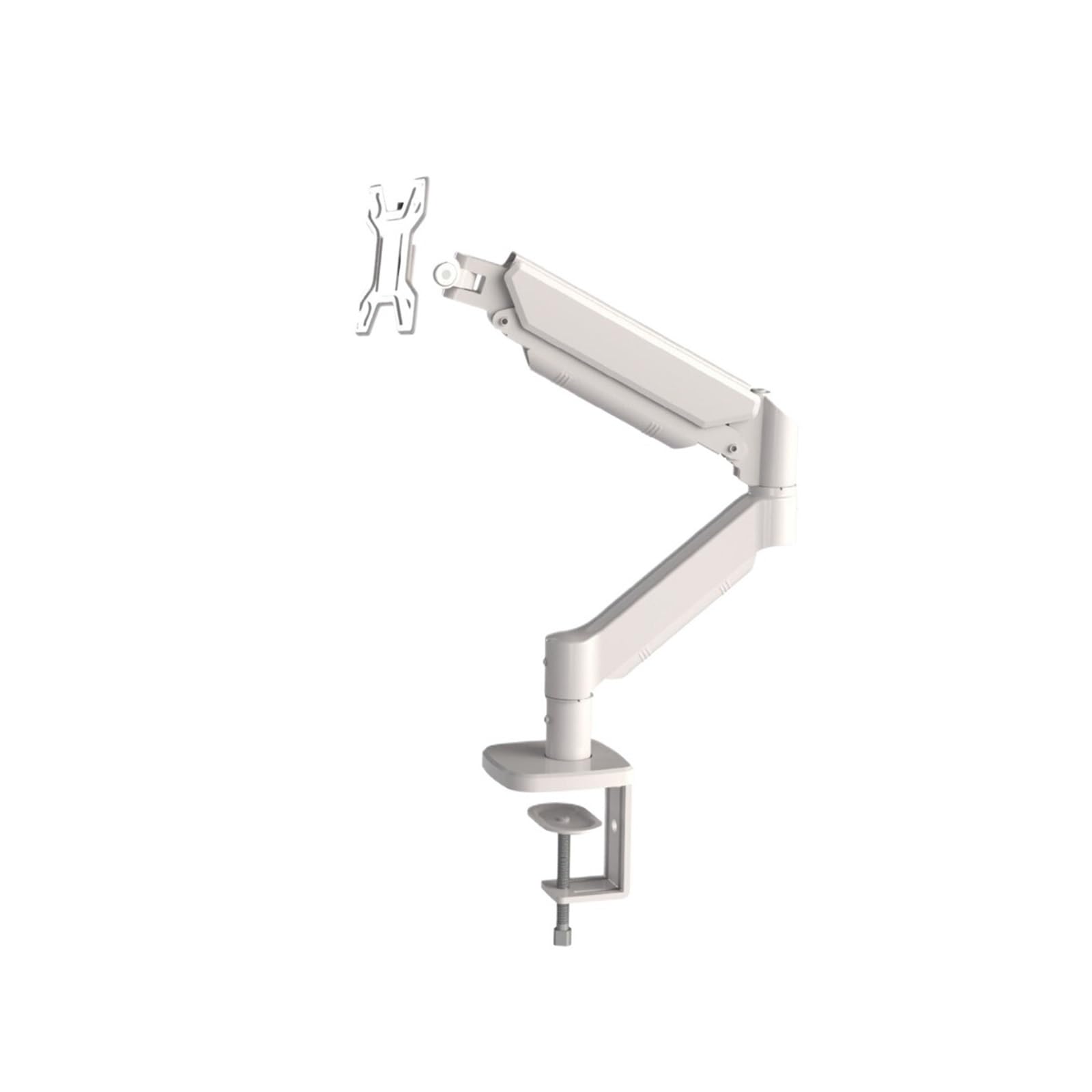 Ikpgbzxm White 11Kg 32-Inch Monitor Arm Stand