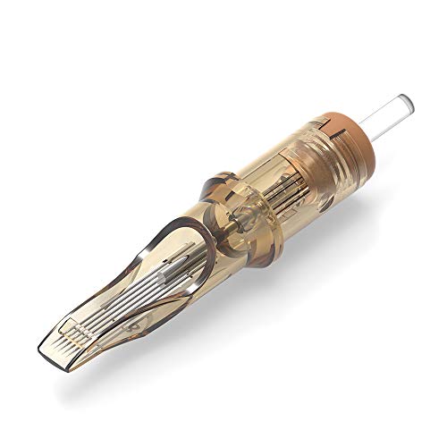 Image of Ambition Premium #12 Standard 13M1 Disposable Tattoo Needles Cartridges Supply 13 Single Stack Magnum 20Pcs for Professionals and Beginners Tattoo Artists