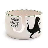 T-Rex Yarn Knitting Bowl