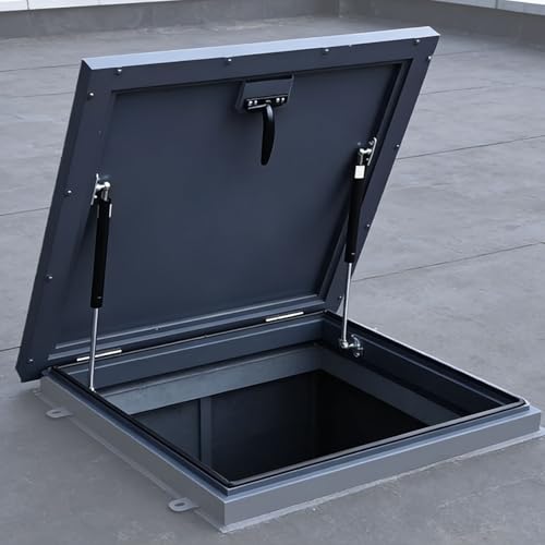 Trampilla de acceso de acero galvanizado comercial de alta resistencia 85x85 2