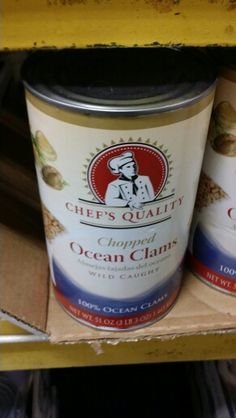 Chef's Quality Chopped Ocean Clams 51 Oz (3 Pack) by Chef's Quality