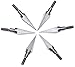 Traditional Archery Broadheads Hunting Screw Arrowheads For Recurve Bow Arrows (6pack)