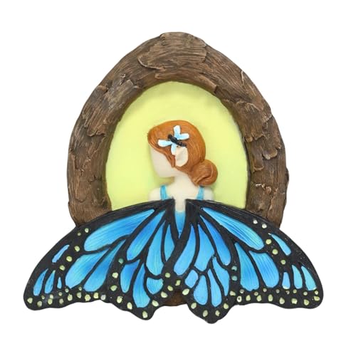 Décoration à suspendre féerique : offrez un papillon miniature phosphorescent