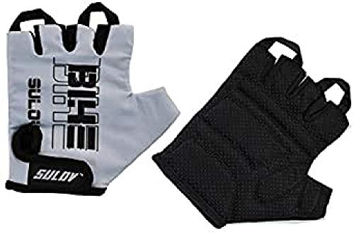 SULOV Herren Senior Fahrrad Handschuhe, Grau, L Cover