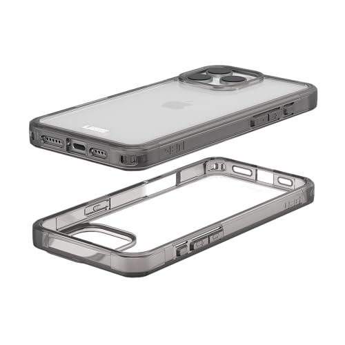 Image of Urban Armor Gear UAG Plyo Rugged Lightweight Slim Shockproof Clear Protective Cover Compatible with iPhone 16 Pro Max (6.9-Inch) (2024) - Ash