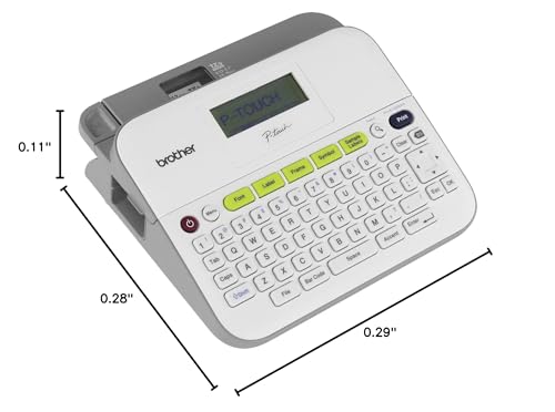Brother 1170367 P-Touch Desktop Label Maker (PT-D400)