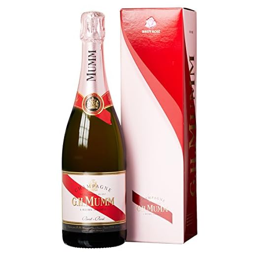 G.H. Mumm Champagne Le Rosé Brut 12% Vol. 0,75 l + GB