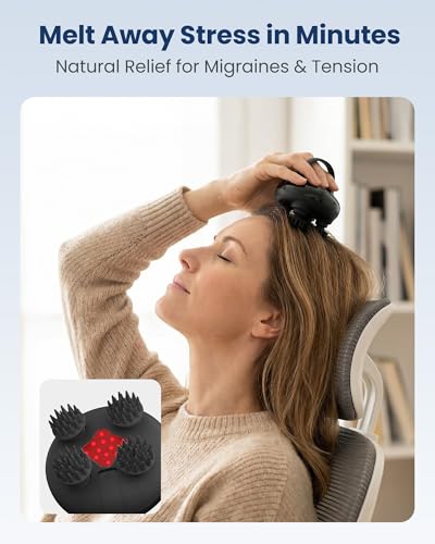 Image of COMFIER Scalp Massager Hair Growth with 3 kneading Modes,Waterproof Head Massager
