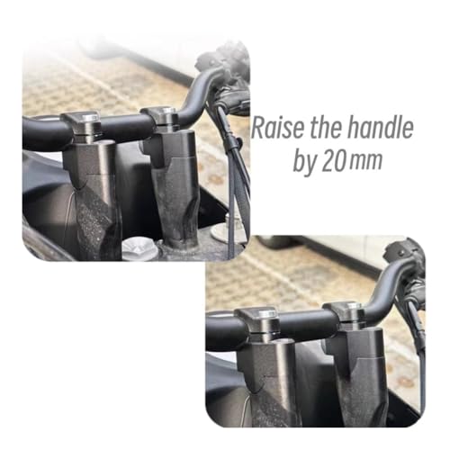 Moto Guidon Riser 22MM Éviter Douleur Dos 450 MT 2024 - 4