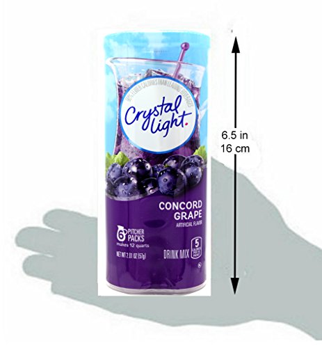 Crystal Light Crystal Lt Concrd Grape Drnk Mx 0.335Oz (6Pk)