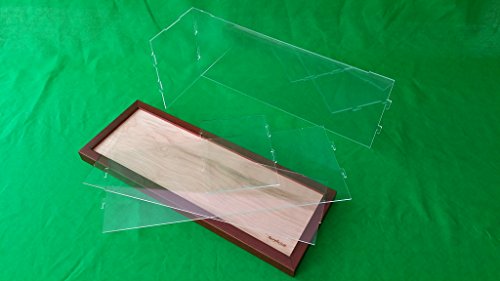19"L X 6"W X 8"H Table Top Display Case Box For Ocean Liner Cruise Ship Clear Plexiglass Acrylic #TOP2