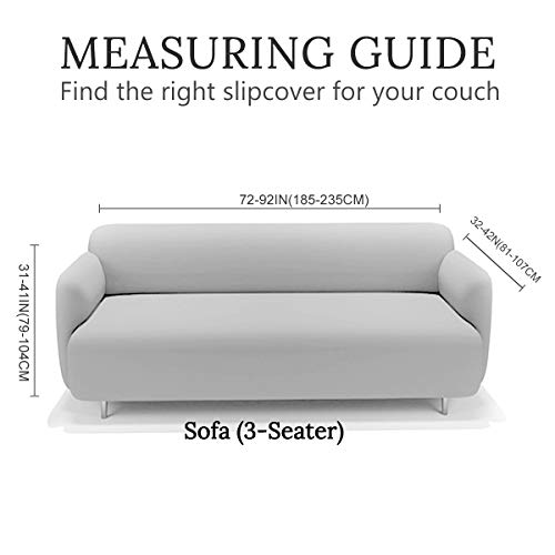 Sleepwish Mexican Colorful Stripes Stretch Sofa Slipcovers, 3 Cushion Couch, Loveseat Or Arm Chair Slipcover Furniture Cover Cushion Sofa Slipcovers With 2 Free Couch Pillow Covers (Sofa) #TOP2
