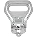 5236586 Silver Folding Truck Step, Multi-Purpose Automotive Entry Door Assist Safety Foot Steps/Grab Handle for RV, Camper, Trailer, Truck, Cargo Trailer, Boat (Stainless Steel)