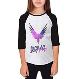 Logan Paul Logang Maverick Youth Raglan Tee Shirt