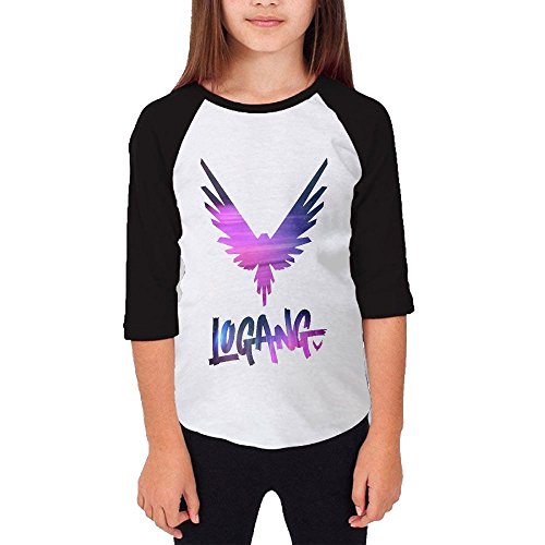 Logan Paul Logang Maverick Youth Raglan Tee Shirt