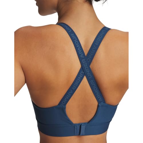Image of Under Armour Women's Armour Mid Heathered Sports Bra