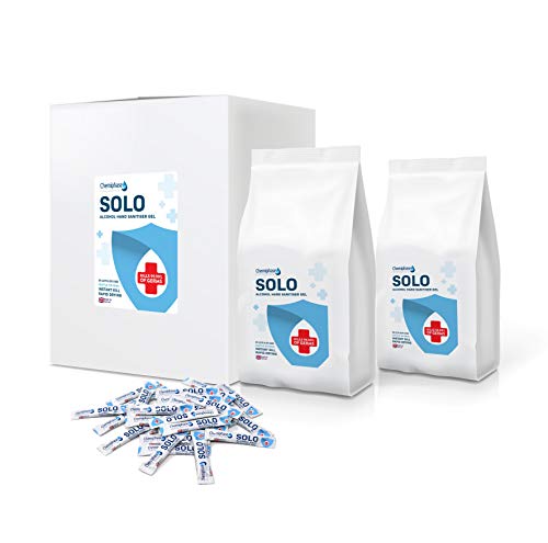 Solo - Alcohol Hand Sanitiser - 250 x 4ml Gel Sachets