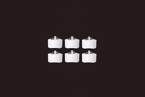 Miniatura 3 de Pistas de metal de 5 pies con copas de salto sin pines, 3 pares, 6 rieles, 6 tazas de salto