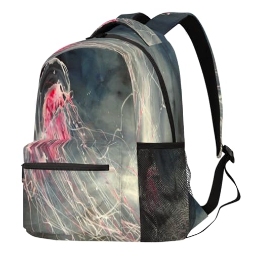 Sac à dos pour ordinateur portable grand format avec imprimé