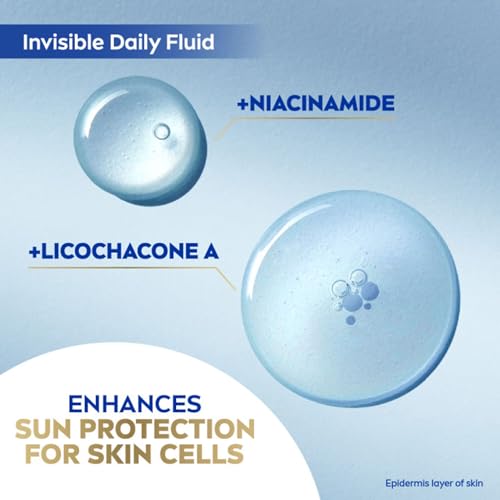 NIVEA SUN UV FACE Invisible Daily fluid do twarzy SPF 50+ 40 ml