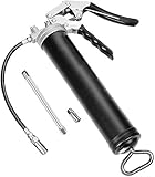 pistola de engrase neumatica lincoln Se puede utilizar con cartucho de 15 onzas o grasa a granel.