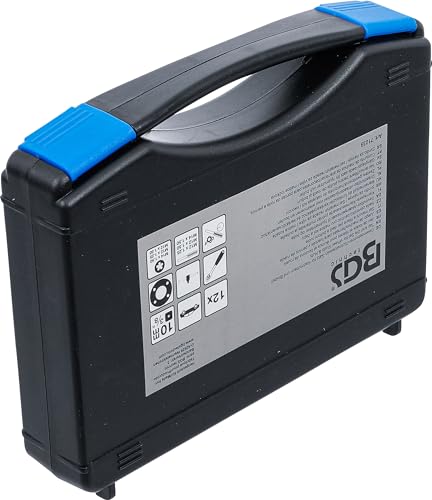 BGS 71039 | Zestaw gwintownik/narzynka do nakrętek kół i sworzni | 12 szt.