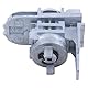 Türschloss Schließzylinder Türverschluss Zentralverriegelung Tür Zylinder Schloss mit Schlüssel Fahrertür vorne links für Focus MK3 Focus MK2 Galaxy WA6 Mondeo MK4 Fiesta MK6 Ku-ga cmax b max s-max