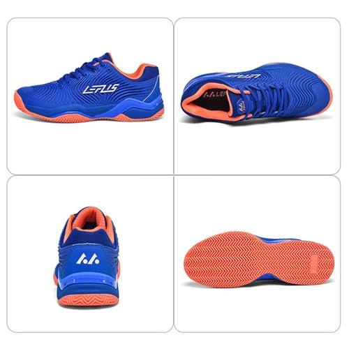 Men's Badminton Tennis Shoes Indoor Outdoor Pickleball Shoes Racquetball Squash with Arch Support Court Training3