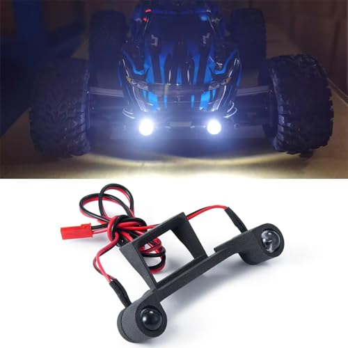Foco coche RC Crawler Rustler 4X4 luces para rutas nocturnas en montaña 3