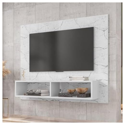 Painel Para TV até 43 Polegadas Viena Carrara