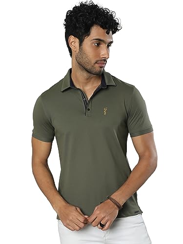 Image of STELLERS Men's Premium Softberry Pique Polo T-Shirt | Feather Touch Feel |Regular Fit| Odour Resistant| Anti-Static| Wrinkle Free | Quick Dry | Stretchable | Lightweight | Sweat-Proof