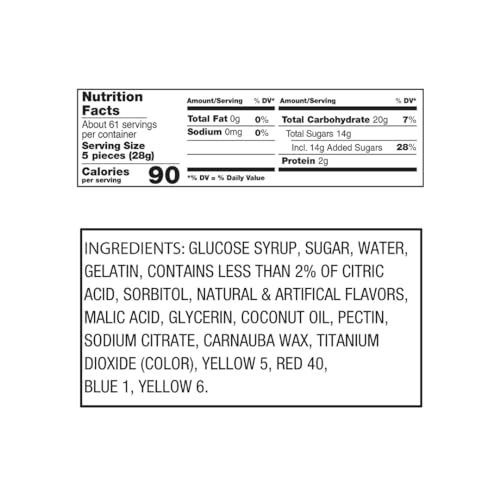 Ring Pop Gummies Gems - Individual 16 Pouches Assorted Sweet and Sour Gummy Candy Flavors (3.7 Oz Bag) - Fun Candy for Birthdays and Celebrations