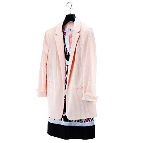 Hangerworld 10 Stabile Kunststoff Kleiderbügel 42cm Schwarz Ideal Für Oberkleidung