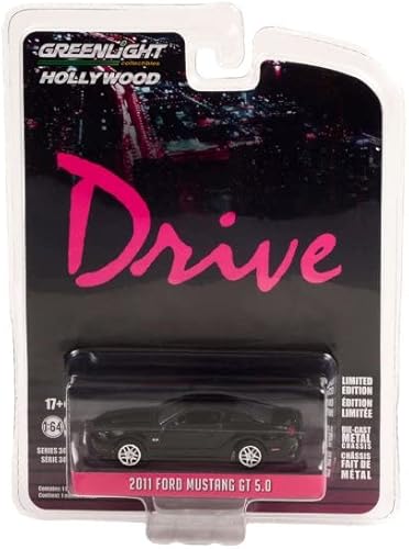 Miniatura 3 de 2011 Ford Mustang GT 5.0, Drive - Greenlight 44940F48 - Escala 164 Modelo Diecast Model Toy Car