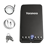VORanexs Gun Safe,travel-sized portable biometric gun safe...