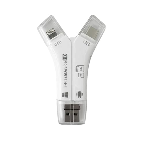 iPhone iPad Android PC macOS スマホに溜まった写真の整理に！カードリーダー バックアップ USB USBメモリ 写真 データ スマホ マイクロSD 1TB対応 バックアップ USBメモリ データ スマホ マイクロ SDカードカメラリーダー メモリ 写真 保存 転送 データ 移行 スマホ 高速 ノートパソコン (マイクロ/高速/簡単/多用途/ホワイト)のサムネイル