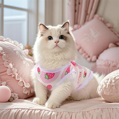 Image of 1Pcs Dog Shirt, Cat Shirt, Dog Dress Female, Pet Sterilization Suit for Small to Medium Dogs and Cats Soft Polyester Fabric Comfortable and Post-Surgery Protection