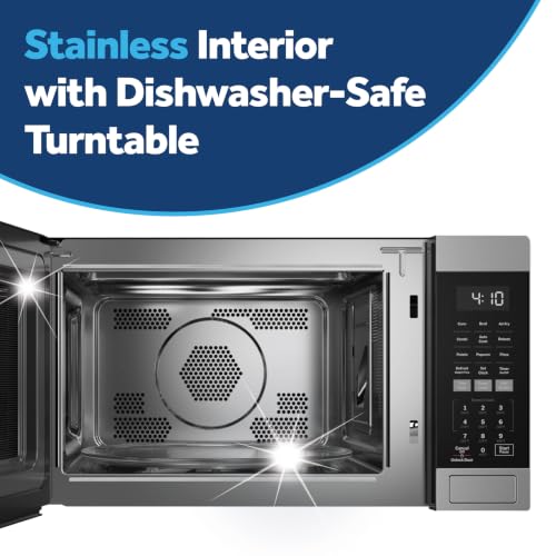GE GCST10A1WSS Countertop Microwave Oven (Stainless Steel) - image 7