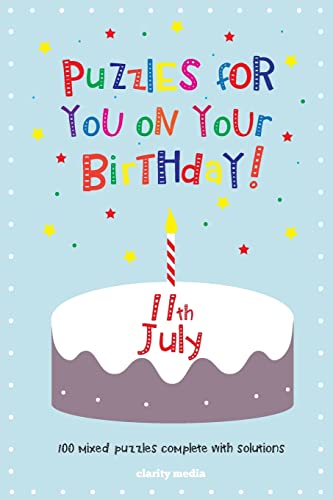 Puzzles for you on your Birthday - 11th July