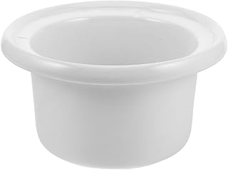 Mikikit forro de olla de cocción lenta revestimiento accesorios de olla de cocción lenta accesorio para ollas arroceras forro de cocina eléctrica cerámica