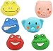 WainbowA Latex Dog Squeaky Toys Soft Rubber Puppy Teeth Toys Funny Animal Sets Pet Interactive Fetch Play for Small Dogs(6pcs/Set)