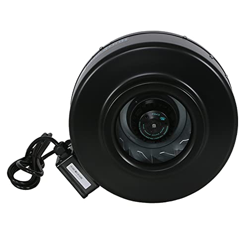 Black Friday - 50% OFF Hurricane Commercial-Grade Inline Fan 8“, 745 CFM - ETL Listed