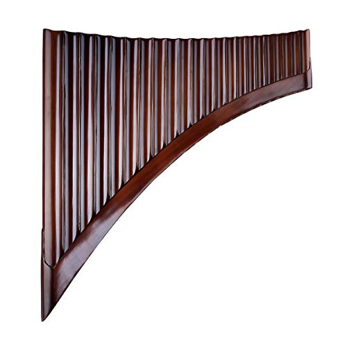 22 Pipes C Key Pan Flute Chinese Traditional Musical Instrument Pan Pipes Easy To Learn (Pan Flute(Left)) #TOP1