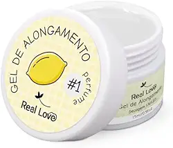 Gel de Alongamento Para Unhas Aromatizado 15ml - Real Love (Cor 1)