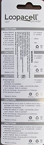 Loopacell Ag13 Lr44 L1154 357 76A A76 Button Cell Battery 10 Pack #TOP3