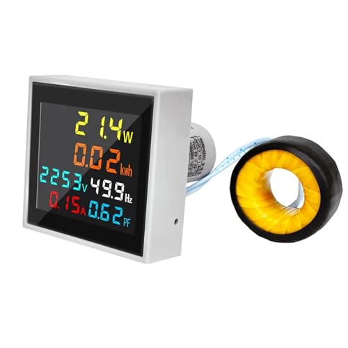 Mini compteur électronique de tension D48-2058 moniteur watts-heures LCD AC