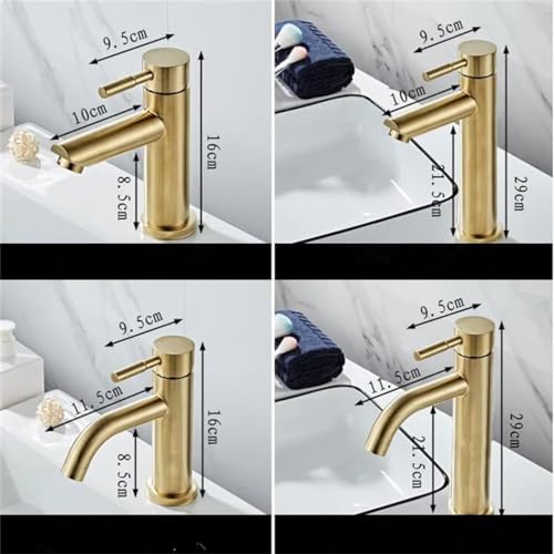 Robinet de lavabo robuste en acier inoxydable pour éviter fuites et calcaire - 7