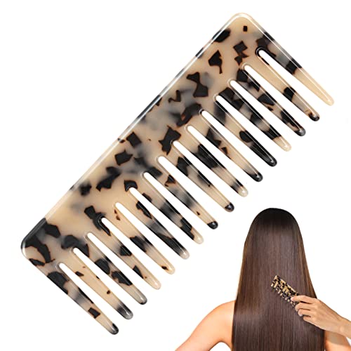 PROUSKY Large Wide Tooth Comb for Curly Hair